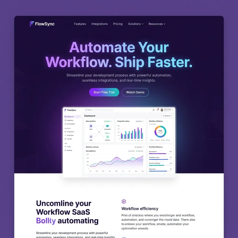 FlowSync SaaS