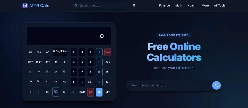 MTR Calc